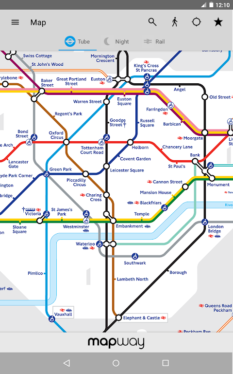 Tube Map Tfl London Underground Route Planner Apks