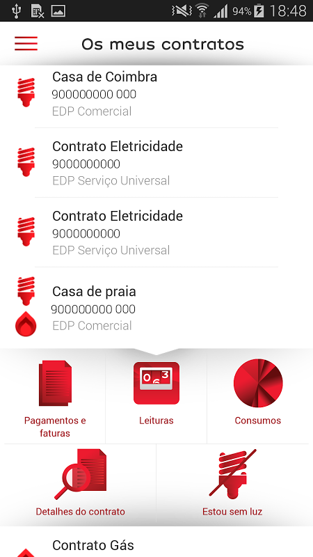 Edp universal contratos