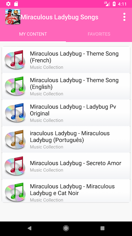 Miraculous Ladybug Songs Apks Android Apk